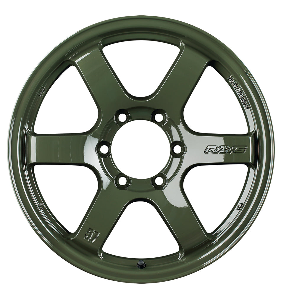 Gram Lights 57DR-X 17X8.5 -10 6x139.7 Jungle Green Wheel