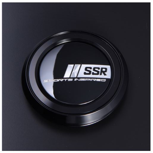 SSR Racing Sports Inspired Center Cap Aluminum A-Type Super Low - Black (PARTS241BL)
