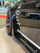 HKS FL5 Civic Type R Side Skirt Diffusers w Carbon Fiber | 53004-AH002